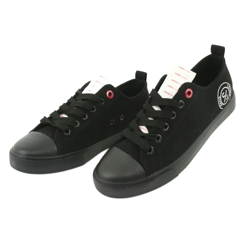 Cross Jeans Baskets liées aux femmes ff2r4020 noir 2
