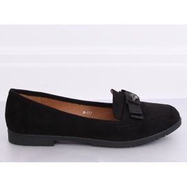 Mocassins femme noirs W-177 Noir 1