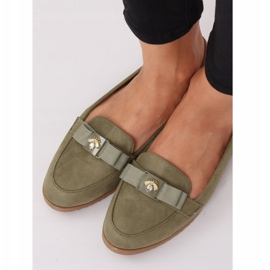 Vert Mocassins femme W-177 Vert 5