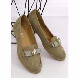 Vert Mocassins femme W-177 Vert 2