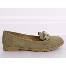 Vert Mocassins femme W-177 Vert 1