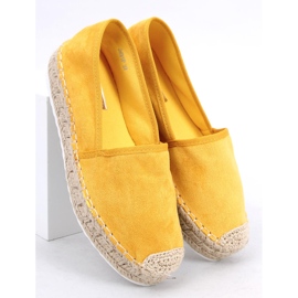 Espadrilles femme miel JH91P Jaune 3