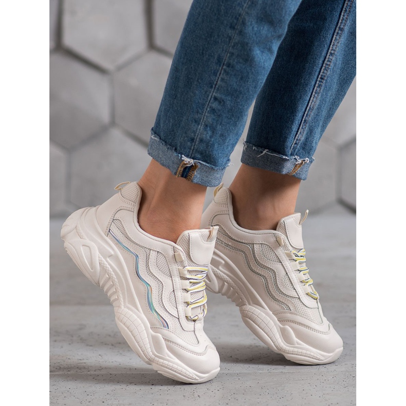 SHELOVET Baskets sur la plate-forme brun 1 SHELOVET Baskets sur la plate-forme brun 1