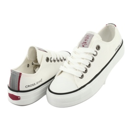 Cross Jeans Classic Sneakers Biaded White FF2R4010C blanche 3 Cross Jeans Classic Sneakers Biaded White FF2R4010C blanche 3