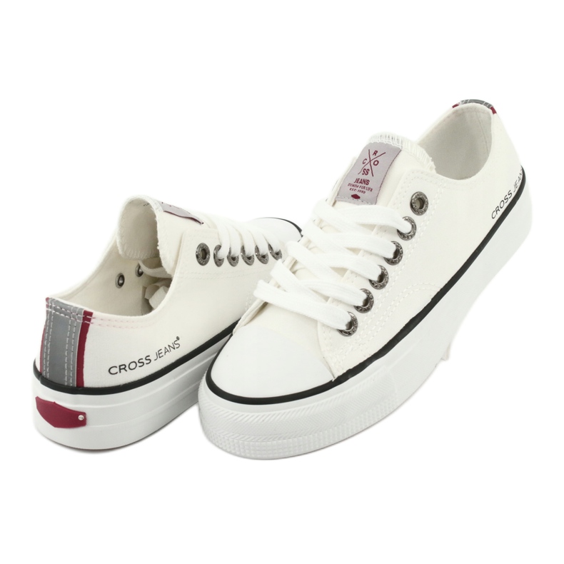 Cross Jeans Classic Sneakers Biaded White FF2R4010C blanc 3