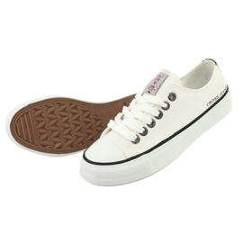 Cross Jeans Classic Sneakers Biaded White FF2R4010C blanche 4 Cross Jeans Classic Sneakers Biaded White FF2R4010C blanche 4