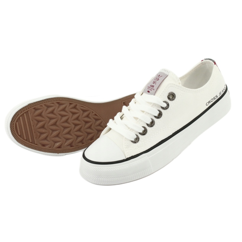 Cross Jeans Classic Sneakers Biaded White FF2R4010C blanc 4