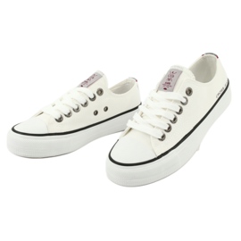 Cross Jeans Classic Sneakers Biaded White FF2R4010C blanc 2