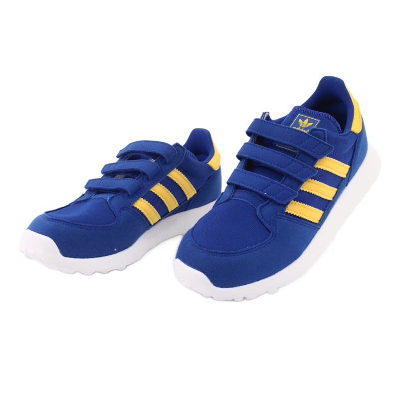 Adidas Originals Forest Grove Cf Jr CG6804 bleu jaune 3
