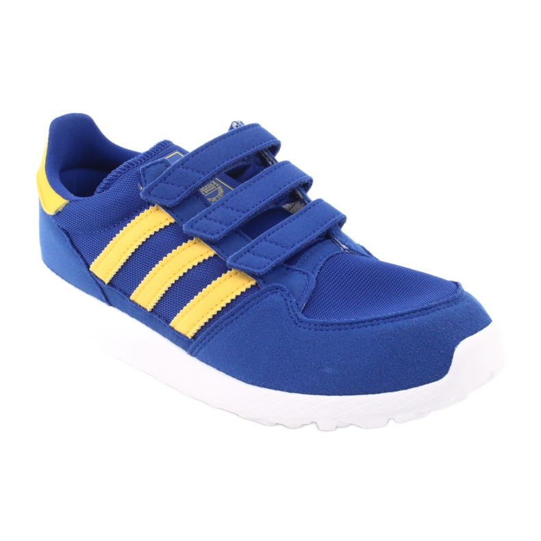 Adidas Originals Forest Grove Cf Jr CG6804 bleu jaune 1