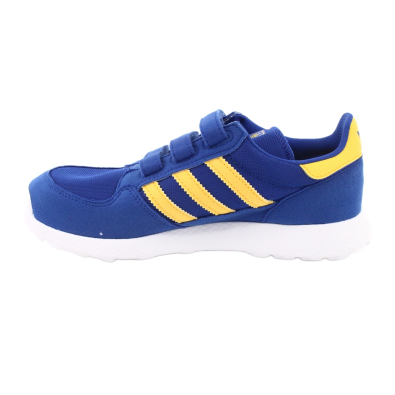 Adidas Originals Forest Grove Cf Jr CG6804 bleu jaune 2