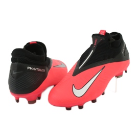Nike Phantom Vsn 2 Pro Df Fg M CD4162-606 chaussures de football rouge 4