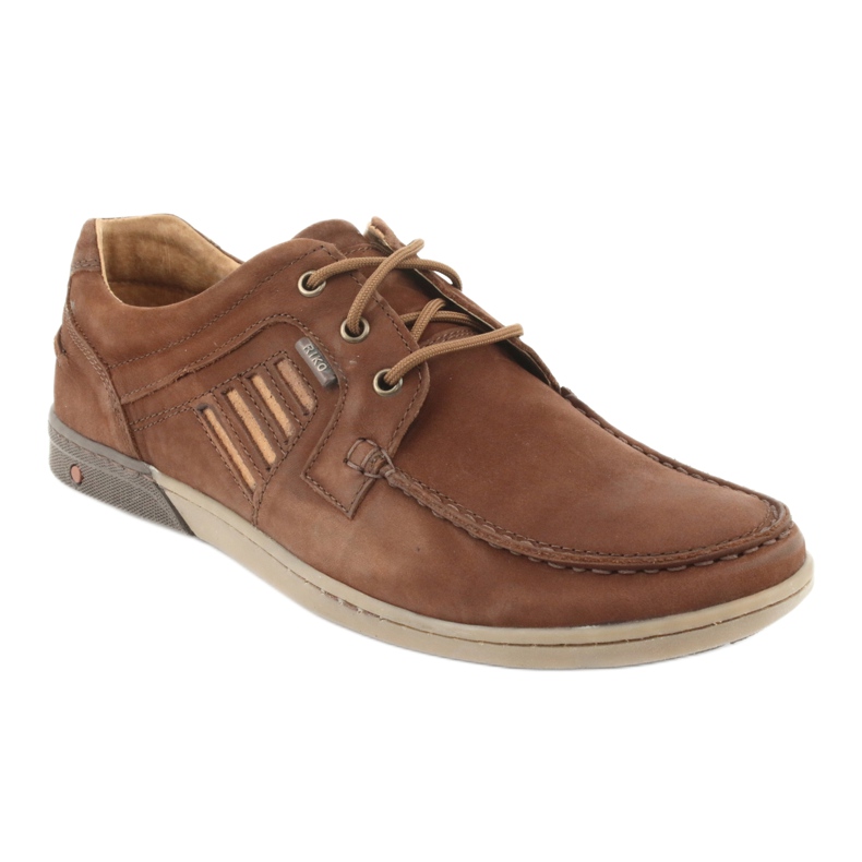 Riko 908 Chaussures de sport pour hommes marron brun 1