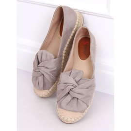 Espadrilles grises pour femmes LL-219P Gris 1