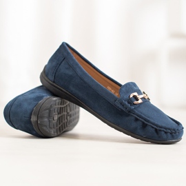Sixth Sense Mocassins Avec Ornement bleu 1