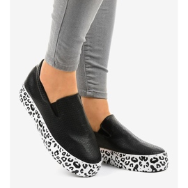 Baskets à enfiler WNH-3 noires 2