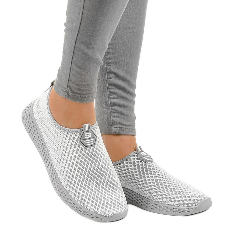 Chaussures de sport pour femmes grises SJ1890-2 2 Chaussures de sport pour femmes grises SJ1890-2 2