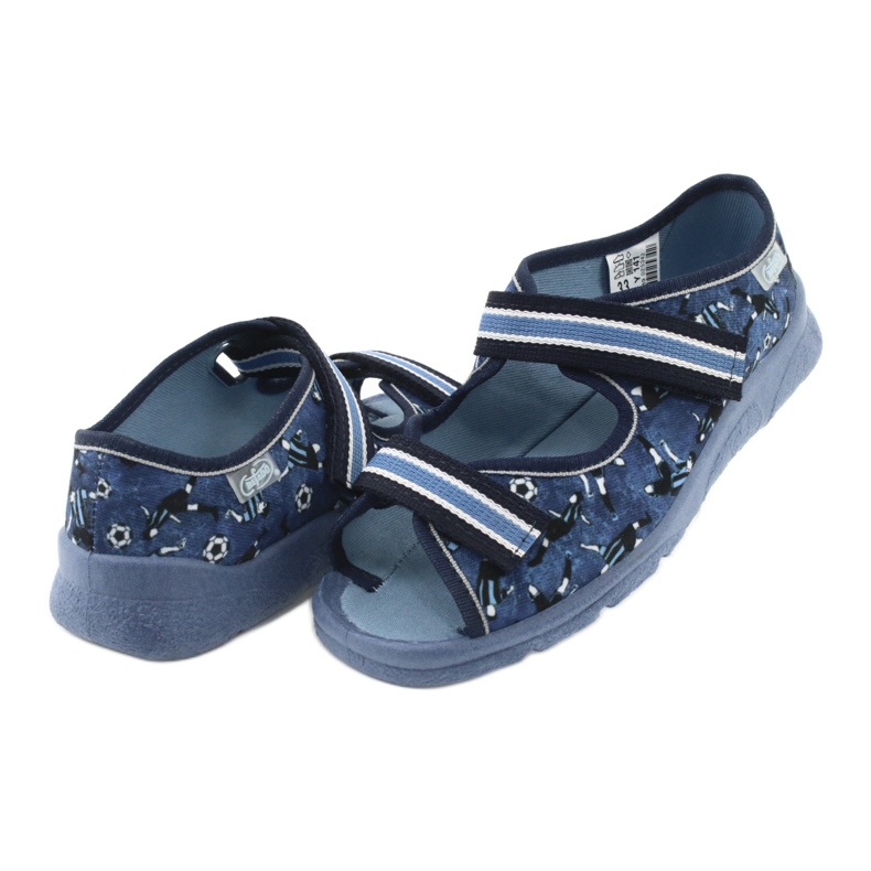 Chaussures pour enfants Befado 969Y141 blanc bleu marine bleu 4