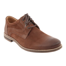 Chaussures basses pour hommes Riko 831 brun 1