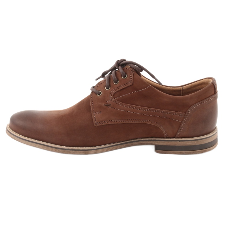 Chaussures basses pour hommes Riko 831 brun 2