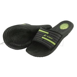 Chaussons de piscine homme Rider 82735 noir / vert gris 3