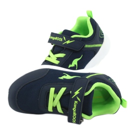 KangaRoos Chaussures de sport pour enfants 02050 bleu marine / vert 5 KangaRoos Chaussures de sport pour enfants 02050 bleu marine / vert 5