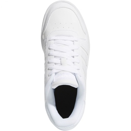 Chaussures Adidas Hoops 2.0 K Jr F35891 blanche 1 Chaussures Adidas Hoops 2.0 K Jr F35891 blanche 1