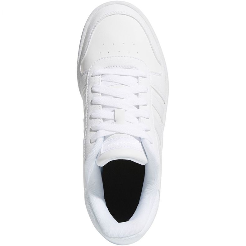 Chaussures Adidas Hoops 2.0 K Jr F35891 blanche 1 Chaussures Adidas Hoops 2.0 K Jr F35891 blanche 1