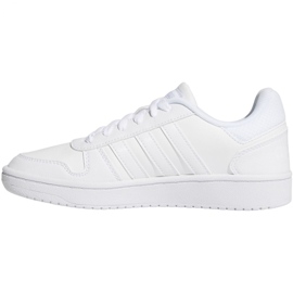 Chaussures Adidas Hoops 2.0 K Jr F35891 blanche 2 Chaussures Adidas Hoops 2.0 K Jr F35891 blanche 2