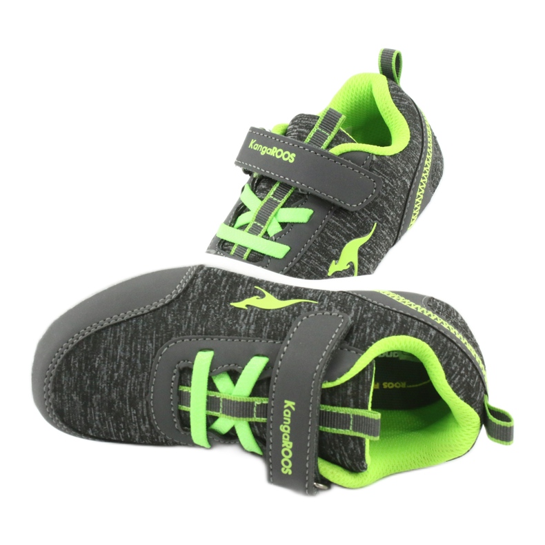 KangaRoos Sports Chaussures pour enfants 02051 Gris / vert 5 KangaRoos Sports Chaussures pour enfants 02051 Gris / vert 5