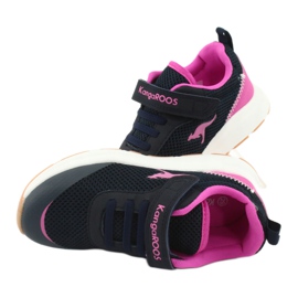 KangaROOS Chaussures de sport Velcro 18507 marine / rose bleu marin 6
