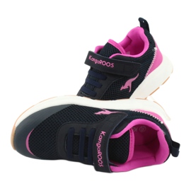 Kangaroos18507 Navy / Pink Sports Chaussures pour enfants bleu 6