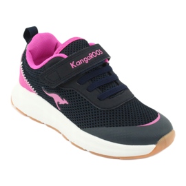 Kangaroos18507 Navy / Pink Sports Chaussures pour enfants bleu 1