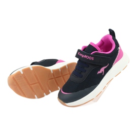 Kangaroos18507 Navy / Pink Sports Chaussures pour enfants bleu 5