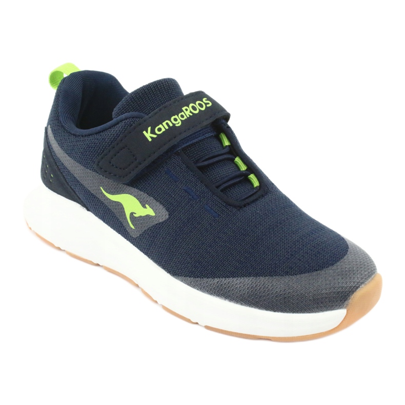 Kangaroos 18508 Navy / Green Sports Chaussures bleu 1