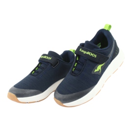 Kangaroos 18508 Navy / Green Sports Chaussures bleu 3