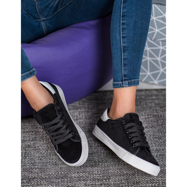 SDS Chaussures de sport sur semelle épaisse le noir 2 SDS Chaussures de sport sur semelle épaisse le noir 2