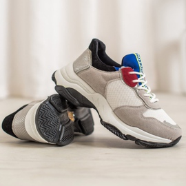 SHELOVET Baskets à la mode multicolore 2