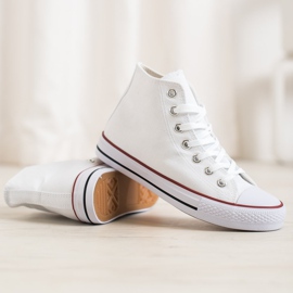 Super Me Baskets montantes blanche 1