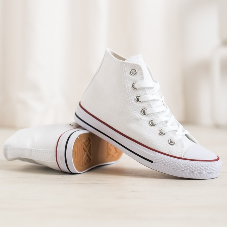 Super Me Baskets montantes blanche 1