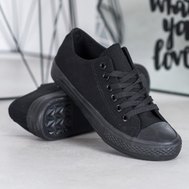 SDS Baskets en textile le noir 1