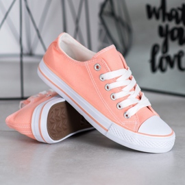 SDS Baskets en textile orange 1