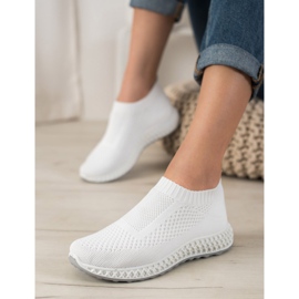 Goodin Chaussures de sport ajourées blanc 1