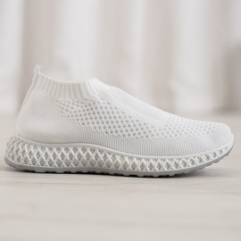 Goodin Chaussures de sport ajourées blanc 2