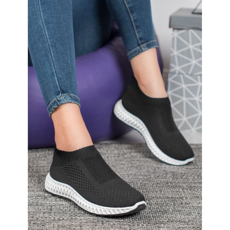 Goodin Chaussures de sport ajourées noir 1