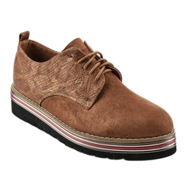 JN-31 Chaussures de Jazz Marron brun 1