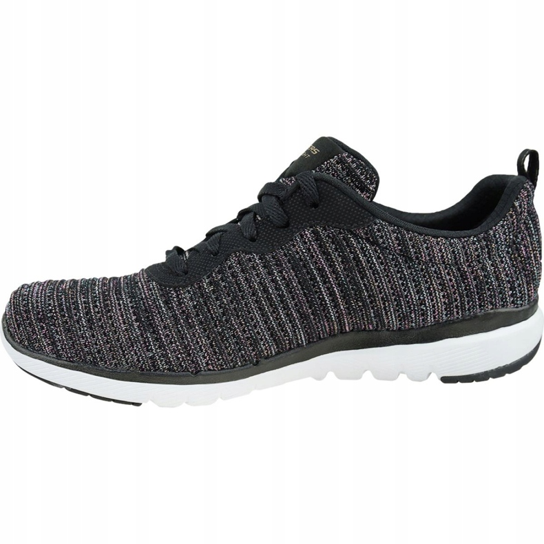 Skechers Flex Appeal 3.0 Glamour sans fin W 13071-BKMT noir 1