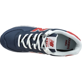 Chaussures New Balance M ML574SCJ bleu marine 2