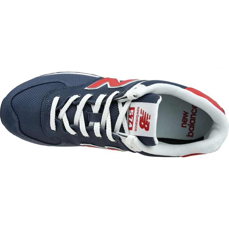 Chaussures New Balance M ML574SCJ bleu marine 2