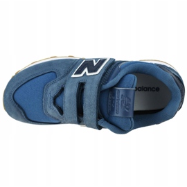 Chaussures New Balance Jr YV574PRN bleu 2 Chaussures New Balance Jr YV574PRN bleu 2